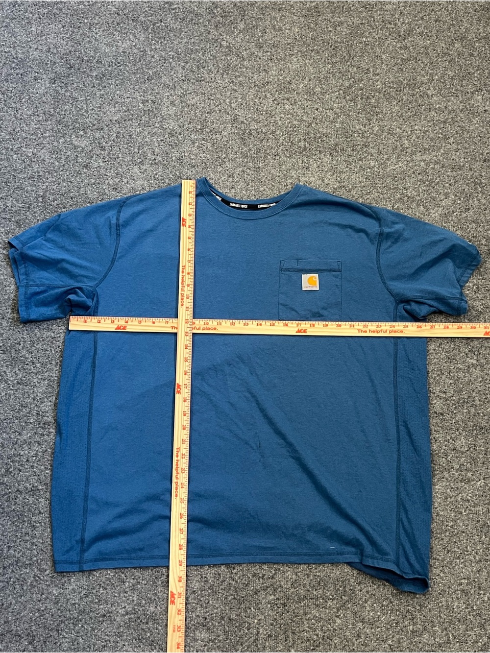 Carhartt Men’s Force Relaxed Fit Shirt, 2xl View 3
